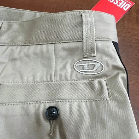 Diesel Tan and Black Men's Pants - Picture 8 of 8